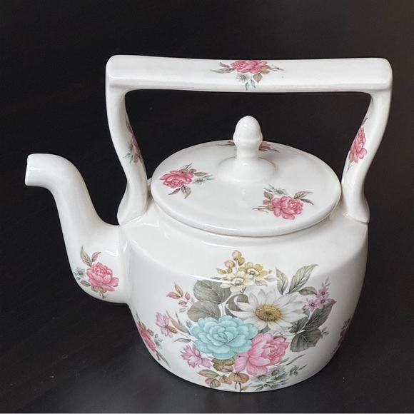 Arthur Wood Fine Stafford Ironstone 6692 Floral Tea Pot - Picture 1 of 16